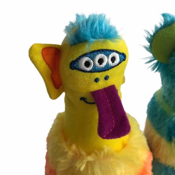 Melissa &‎ Doug Lot Of Three Monster Bowling Replacement Pins Plush - Picture 5 of 8